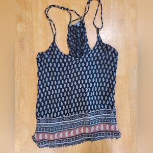 Charlotte Russe boho tank top